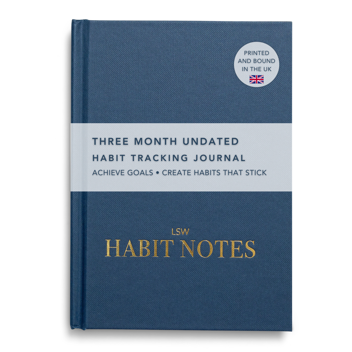 HABIT NOTES: DAILY HABIT TRACKING JOURNAL | SELF-IMPROVEMENT