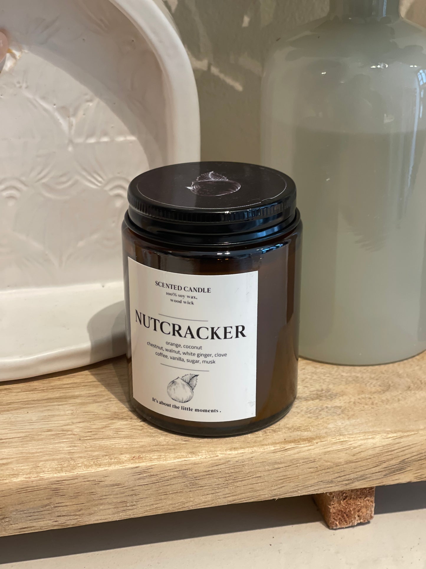 Nutcracker Soy Wax Natural Scented Candle