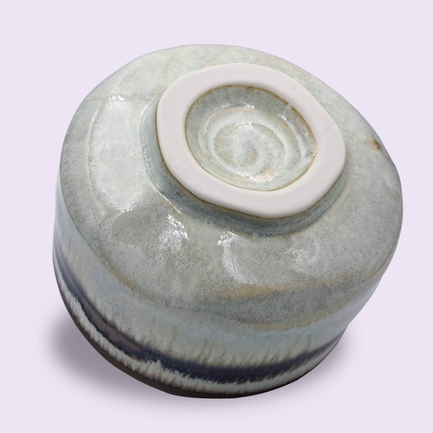 Japanese Matcha Bowl Chawan Wasabi handmade ceramic