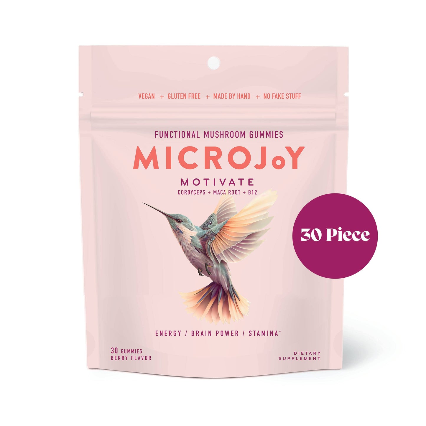 MOTIVATE MUSHROOM GUMMIES 150 G - BERRY FLAVOR