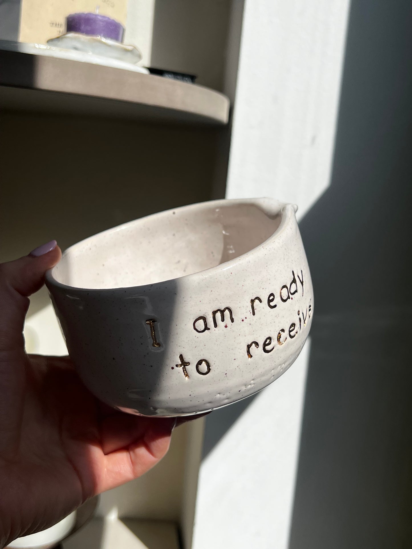 HANDMADE CERAMIC MATCHA BOWL- Studio Avalon Boheme