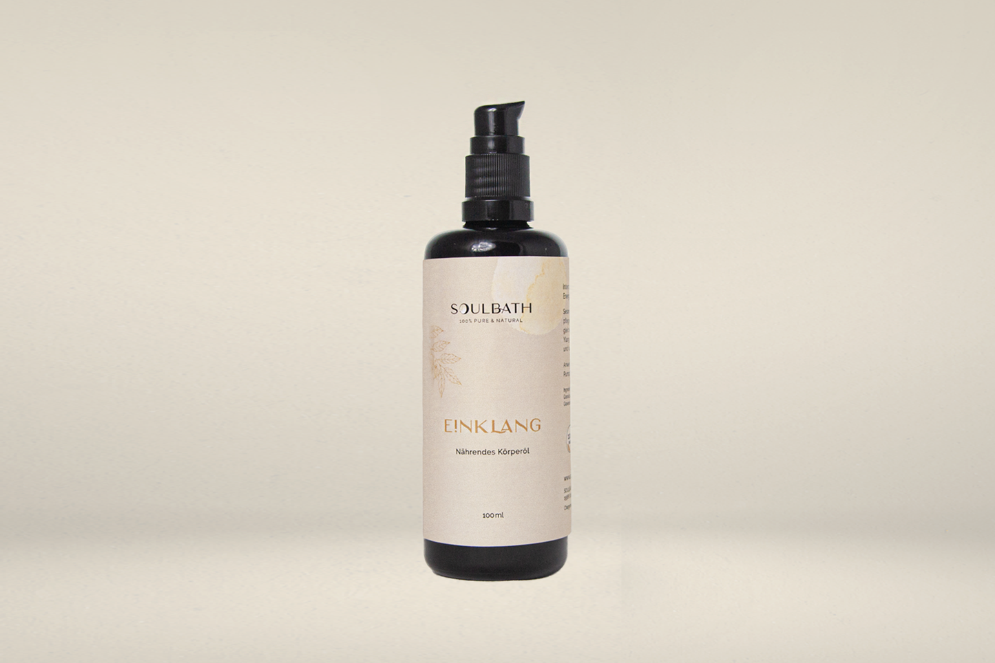 SOULBATH - BODYOLIE HARMONY | 100ML | AMANDEL, SESAM, YLANG YLANG OLIE