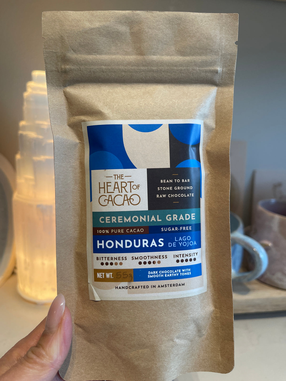 The Heart of Cacao- HONDURAS 100% CEREMONIAL CACAO TABLET 55G