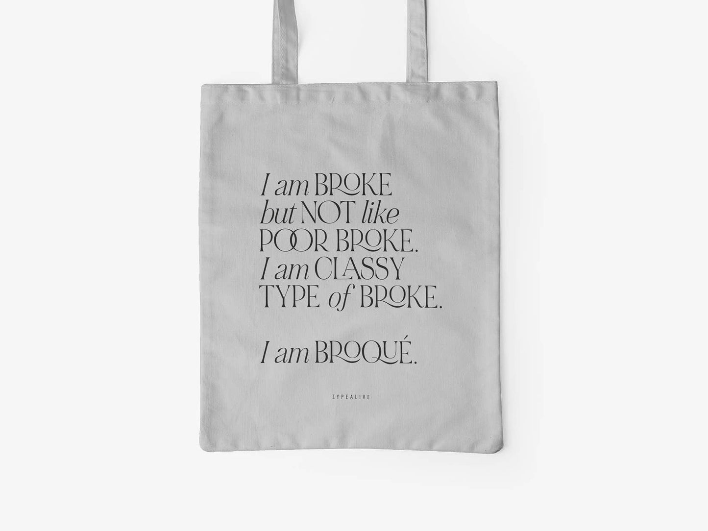 COTTON BAG BROQUE