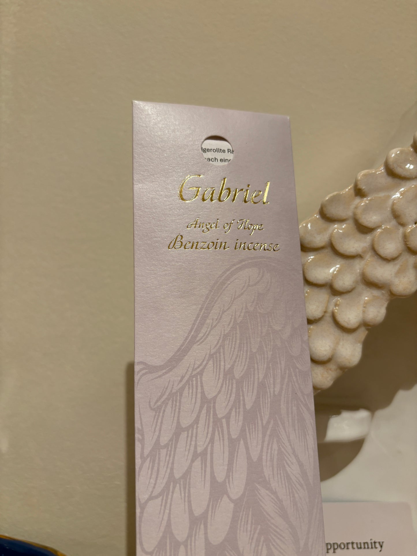 INCENSE ANGELS GABRIEL – BENZOIN