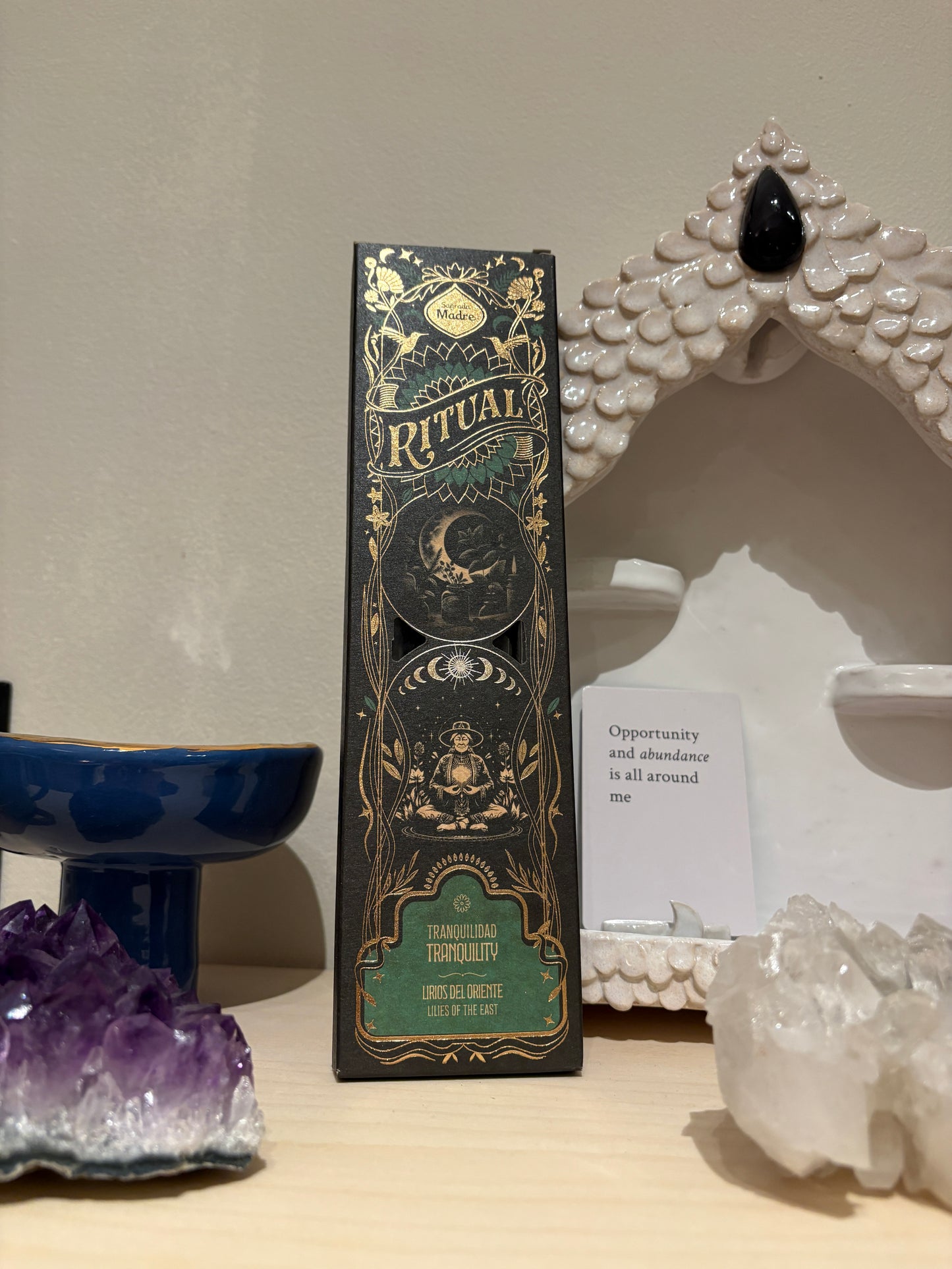 INCENSE Sagrada Madre Tranquility Ritual Calm & Inner Peace