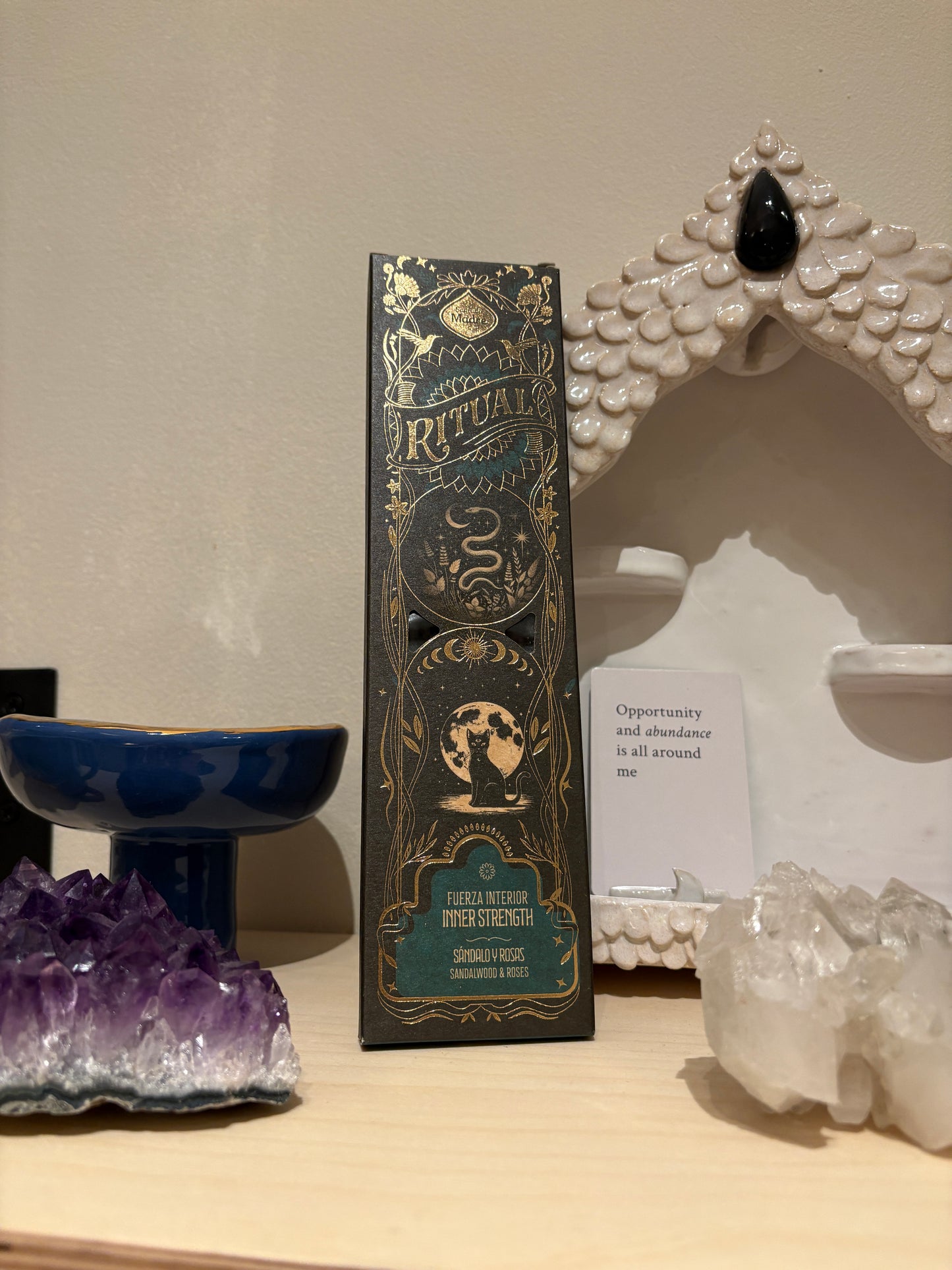 INCENSE Sagrada Madre Inner Strength Ritual Power & Steadfastness