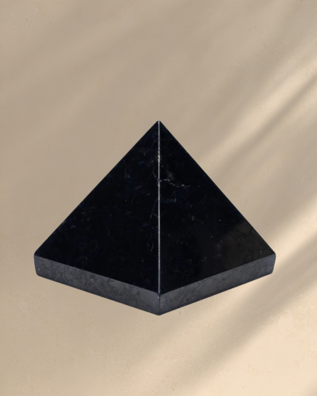 Shungite Pyramid 4 x 4 cm