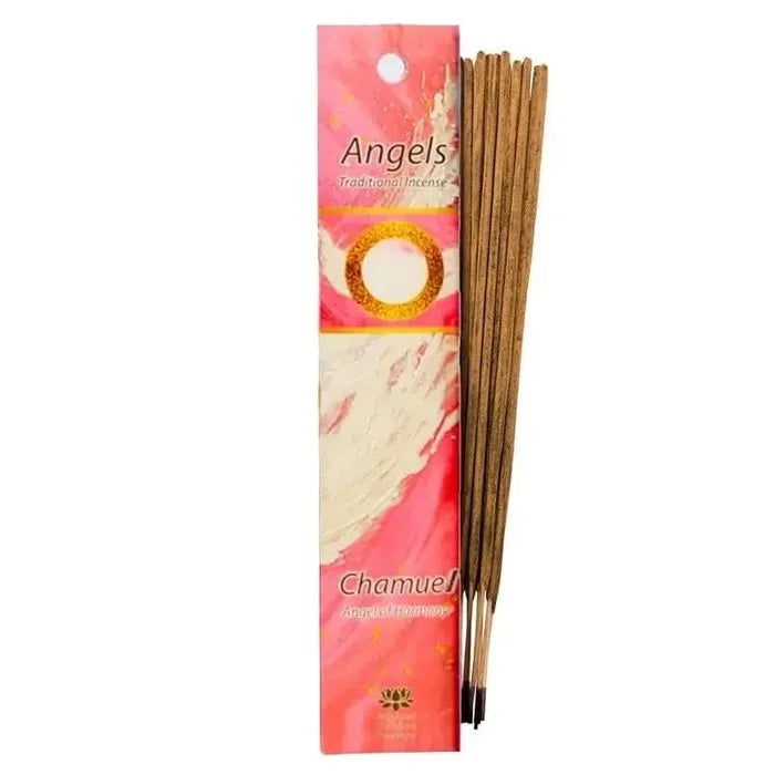 INCENSE ANGELS CHAMUEL – ROOS – YOGI & YOGINI NATURALS