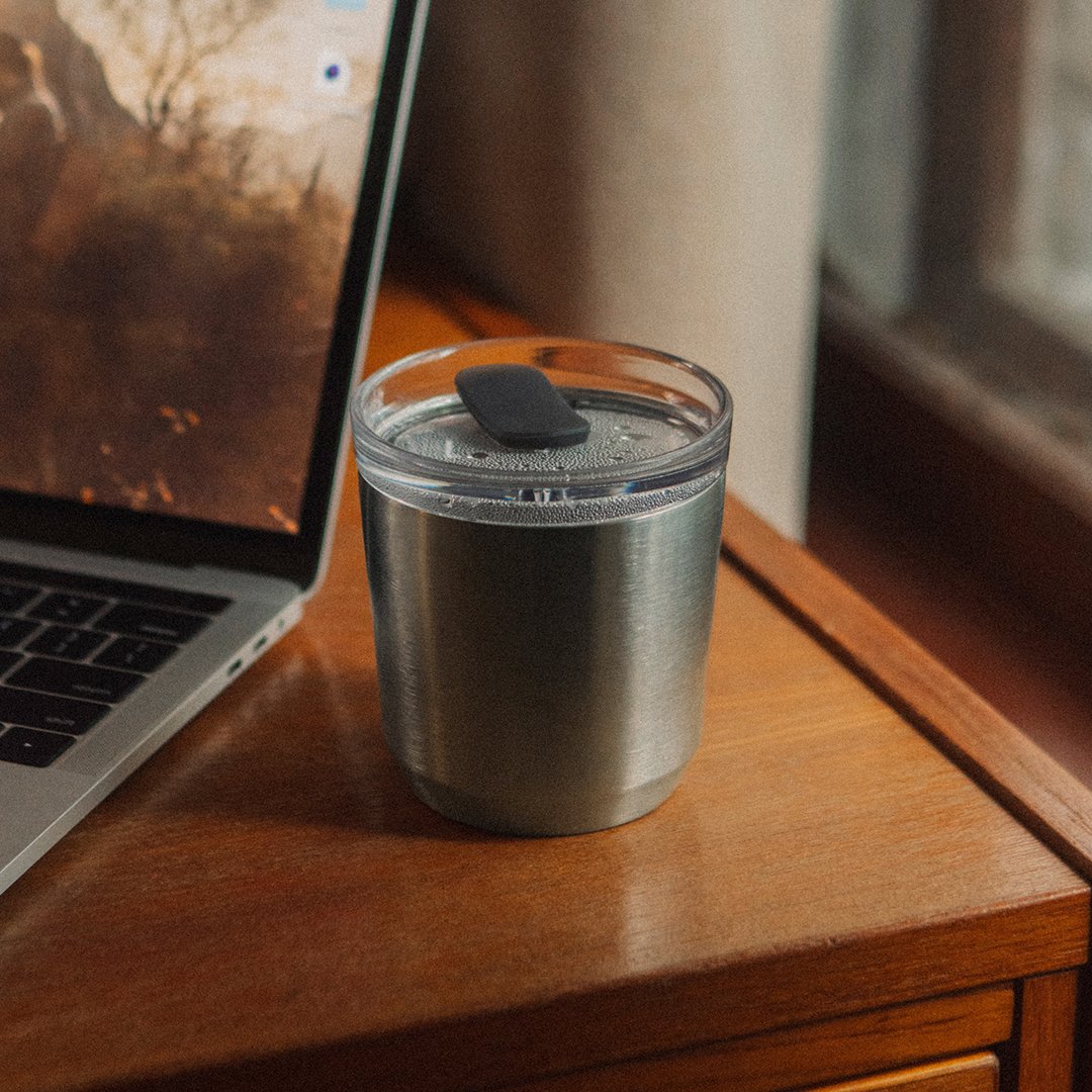 KINTO TUMBLER 240 ML – WITH PLUG FOR COFFEE, TEA OR MATCHA
