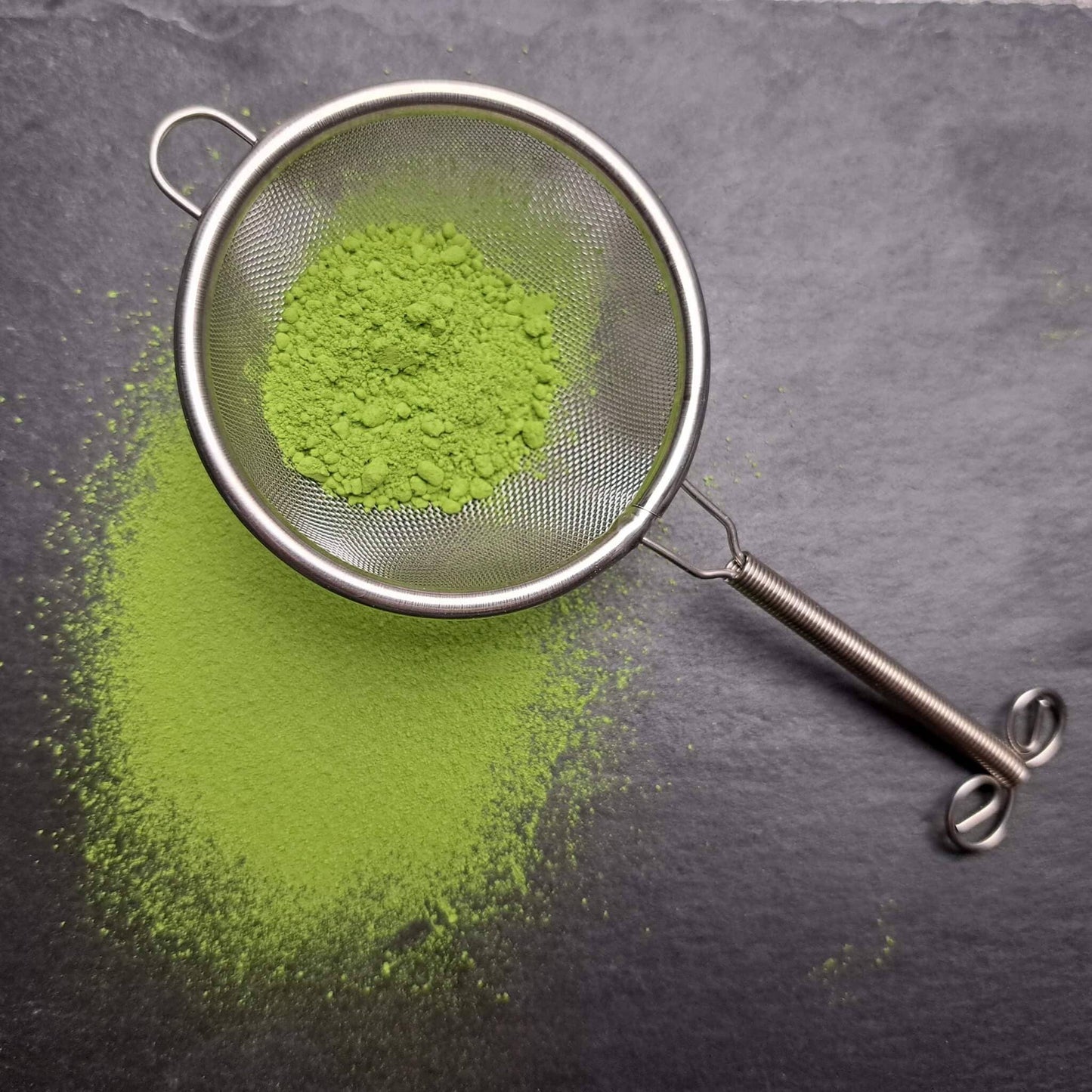 Stainless steel matcha tea strainer, chakoshi
