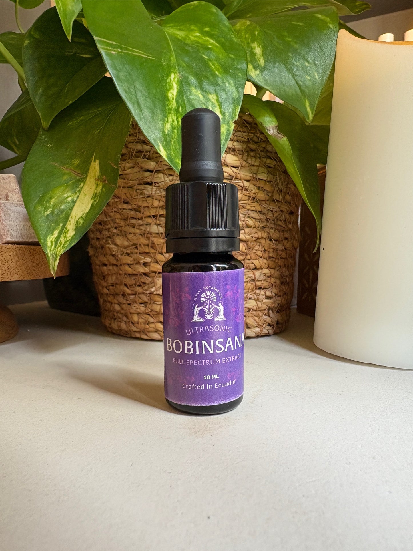 ORGANIC BOBINSANA FULL SPECTRUM EXTRACT DROPS TINCTURE 10 ML