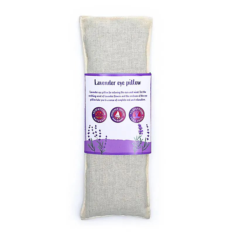 ORGANIC LAVENDER EYE PILLOW - NATURAL