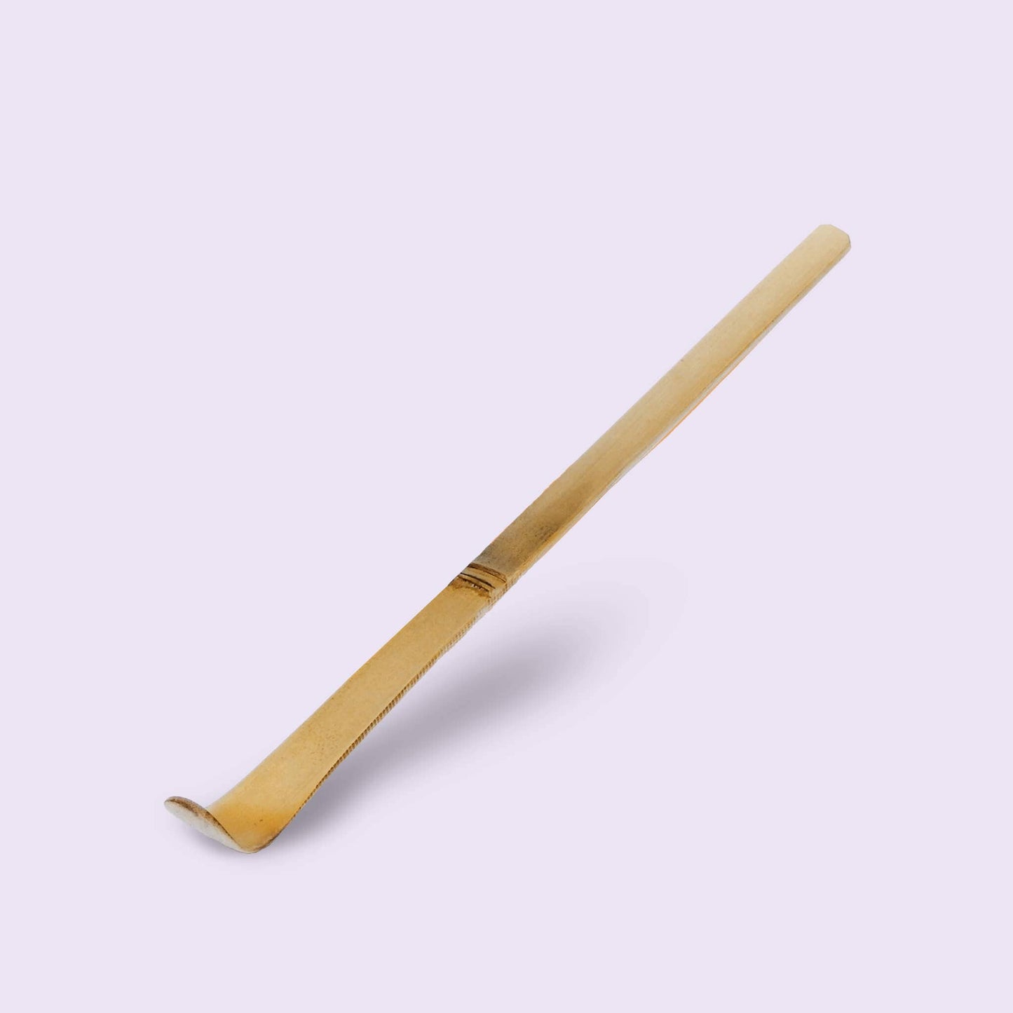 Chashaku matcha spoon made of white bamboo