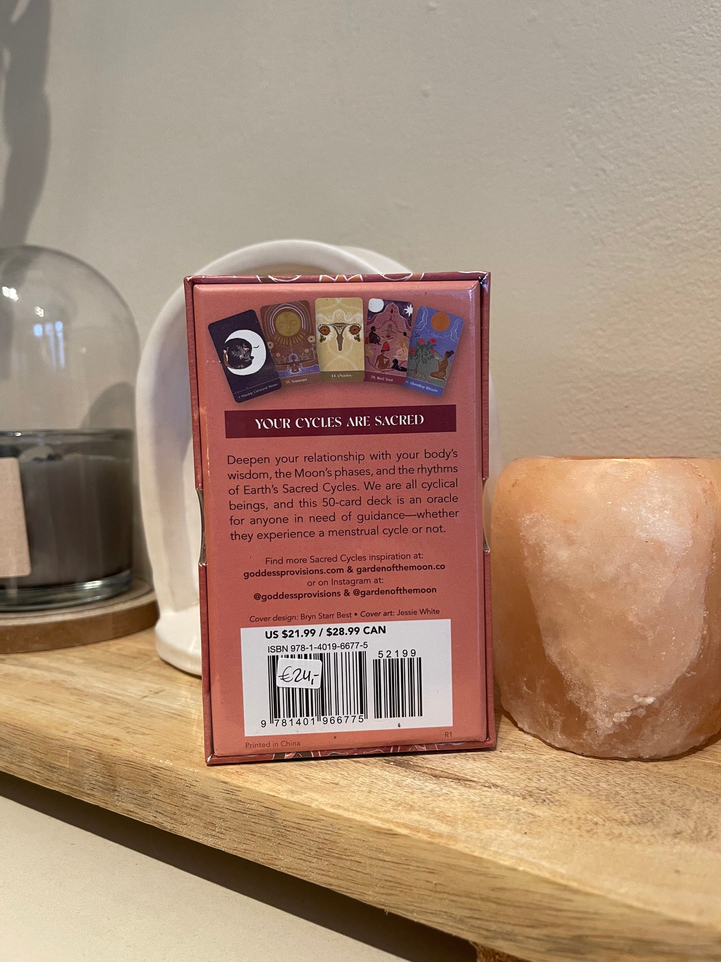 SACRED FEMININE ORACLE CARDS ROCKPOOL