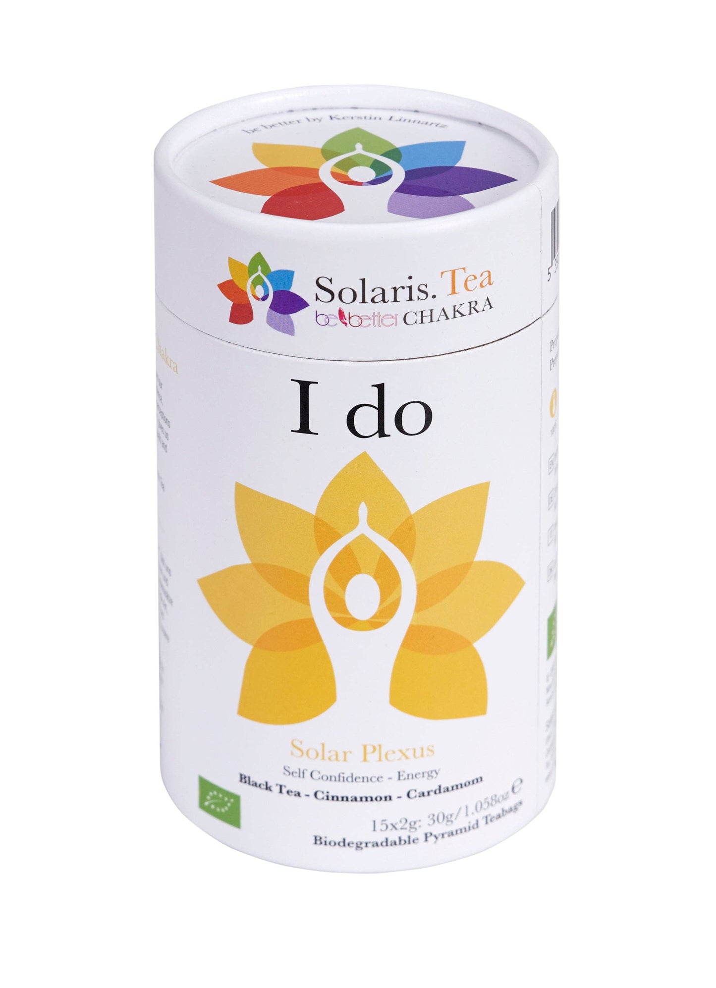 I Do - Solar Plexus Chakra, 15x2g Pyramid Tea Bags Organic