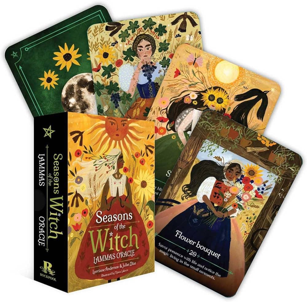 SEASONS OF THE WITCH LAMMAS ORACLE CARDS ROCKPOOL