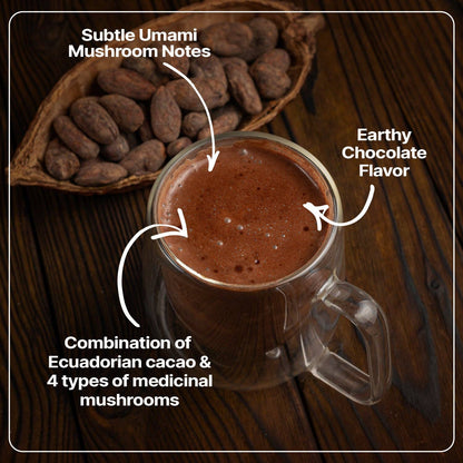 Third Eye Ceremonial Cacao- Grounded Presence Elixir: 8.4oz Tin (30 Servings)