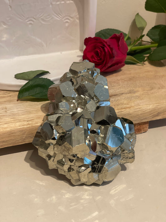 Pyrite Crystal Solar Plexus Chakra