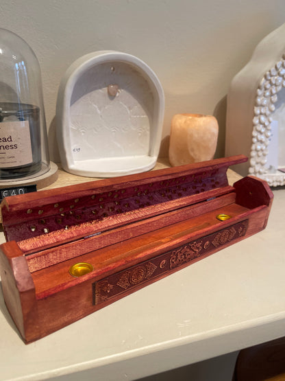 DRAGON INCENSE BOX & BURNER