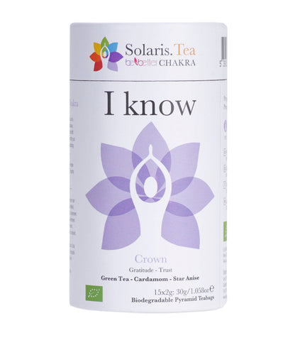I Know - Crown Chakra, 15x2g Pyramid Tea Bags Organic