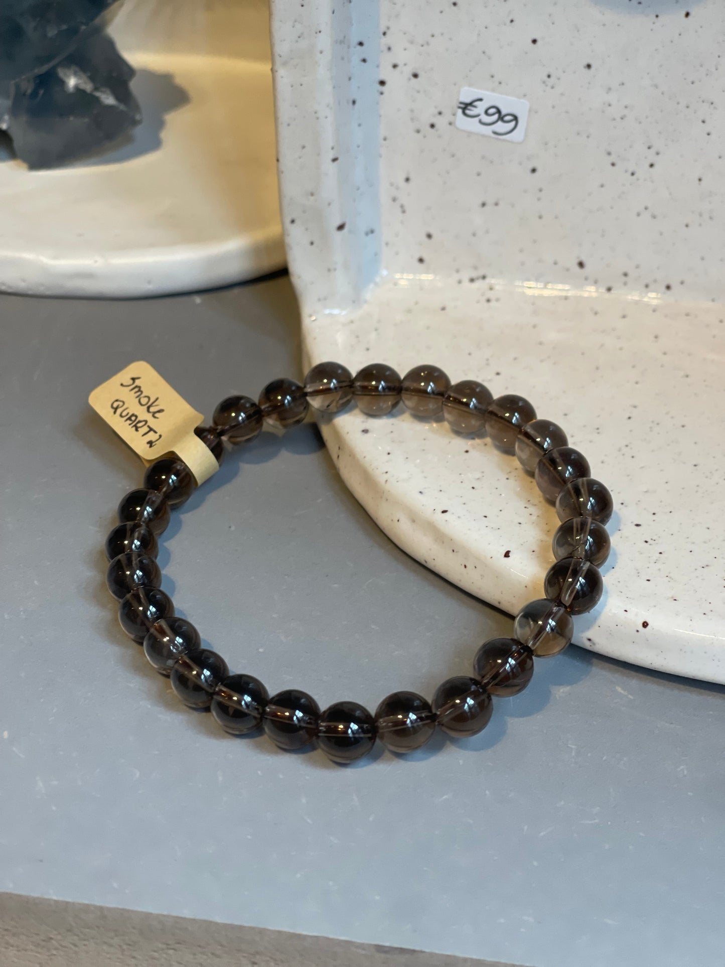 Smoky Quartz Crystal Bracelet Root Chakra