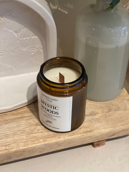 Mystic Woods Soy Wax Natural Scented Candle
