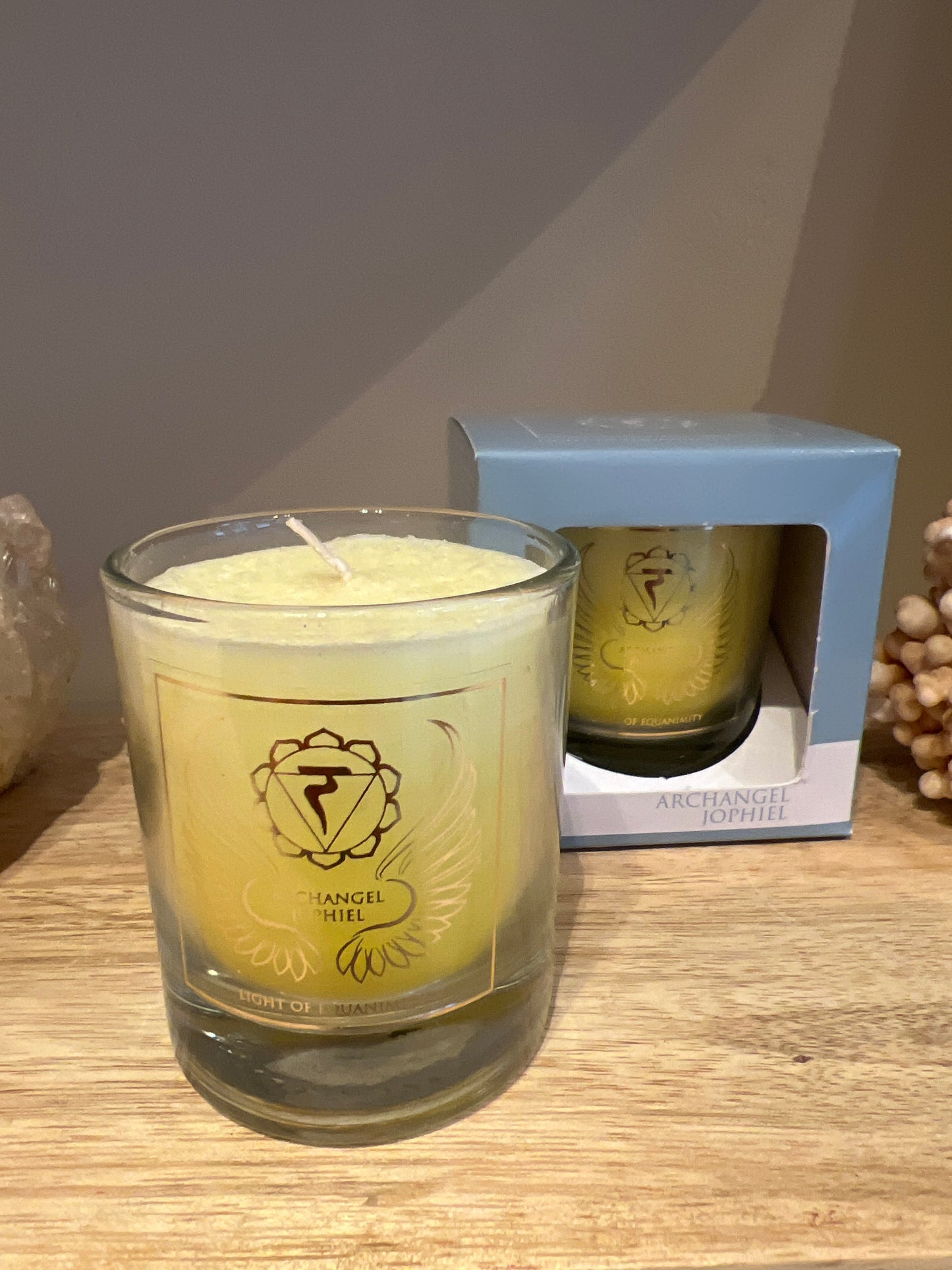 Archangel Jophiel Candle — Solar Plexus Chakra
