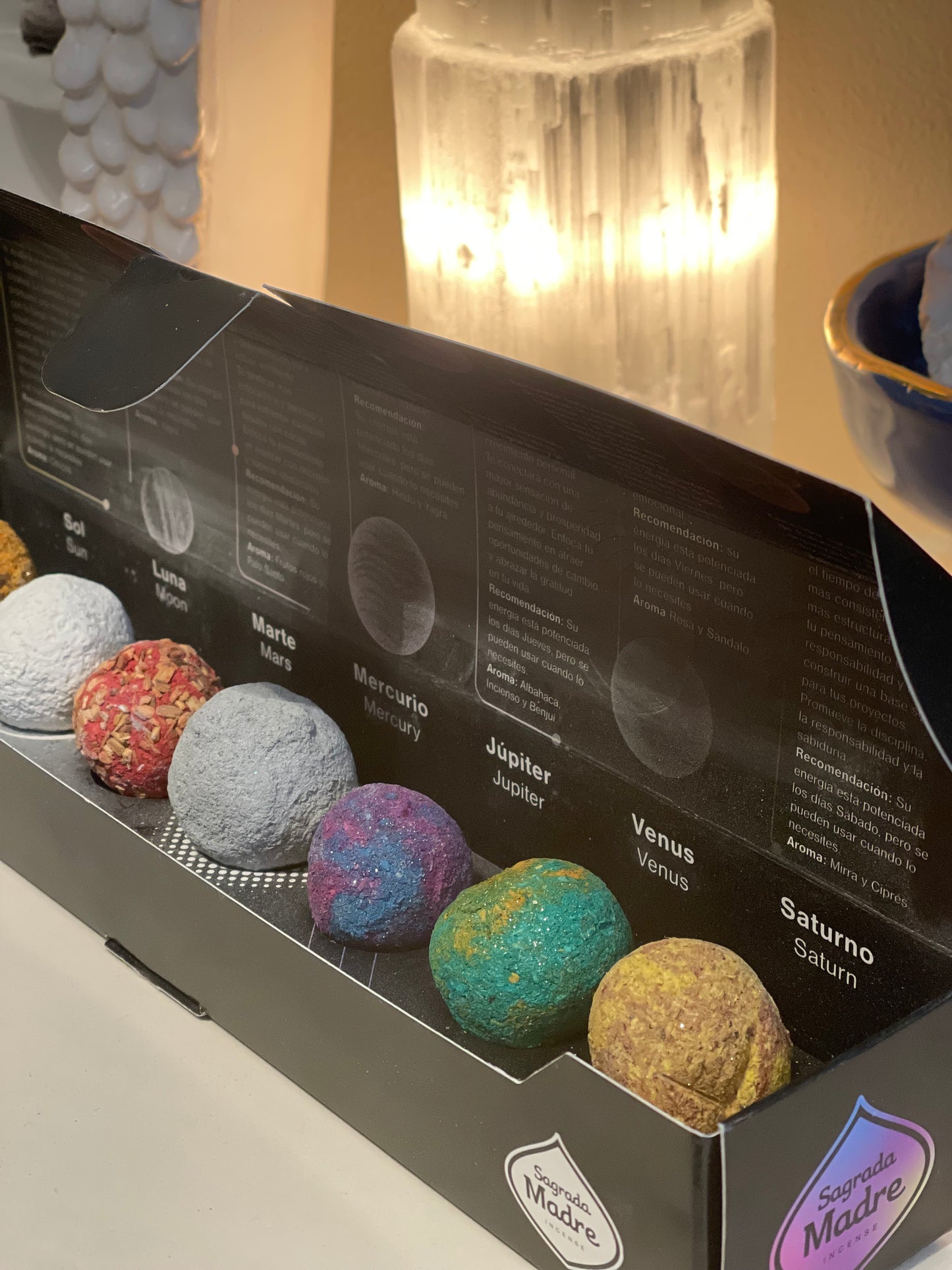 INCENSE Sagrada Madre Planetary Smudge Bombs