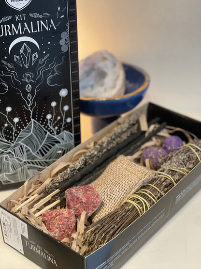 Sagrada Madre Black Tourmaline Incense Gift Set