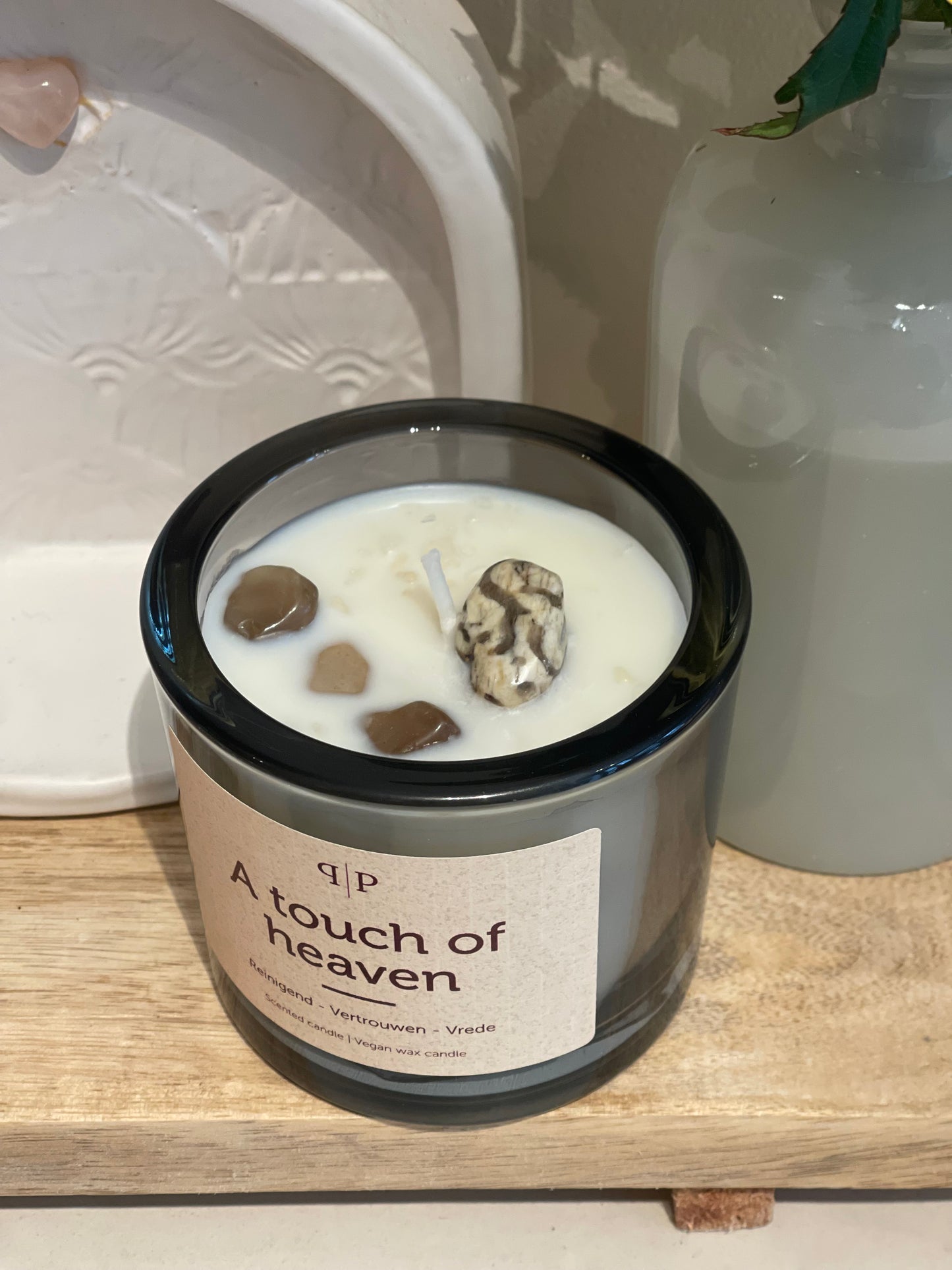 A Touch of Heaven Natural Soy Wax Scented Crystals Candle 500g