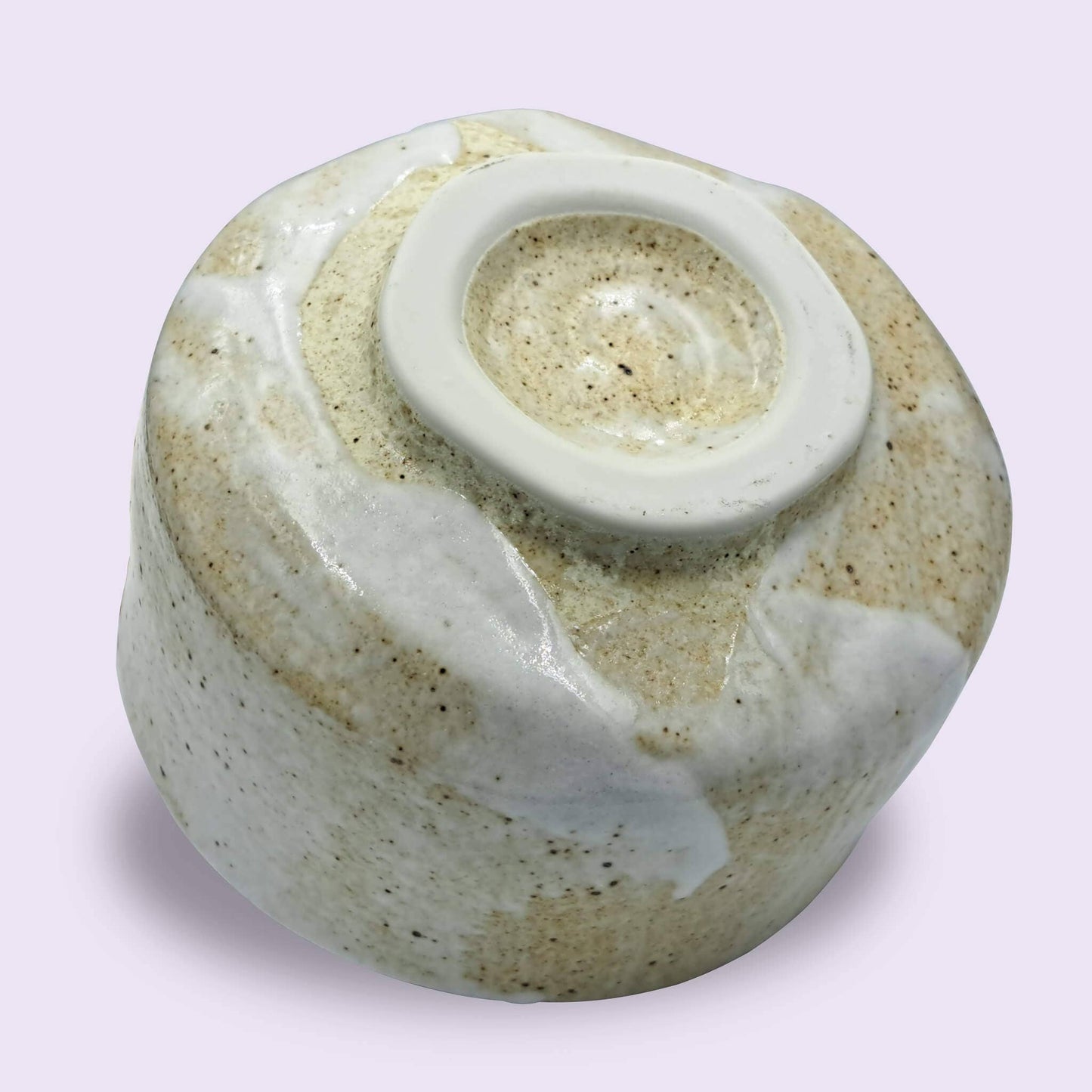 Japanese matcha bowl Chawan Yuki handmade in ceramic