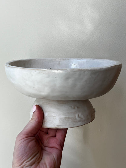 Handmade big smudge bowl- Cream- Studio Avalon Boheme