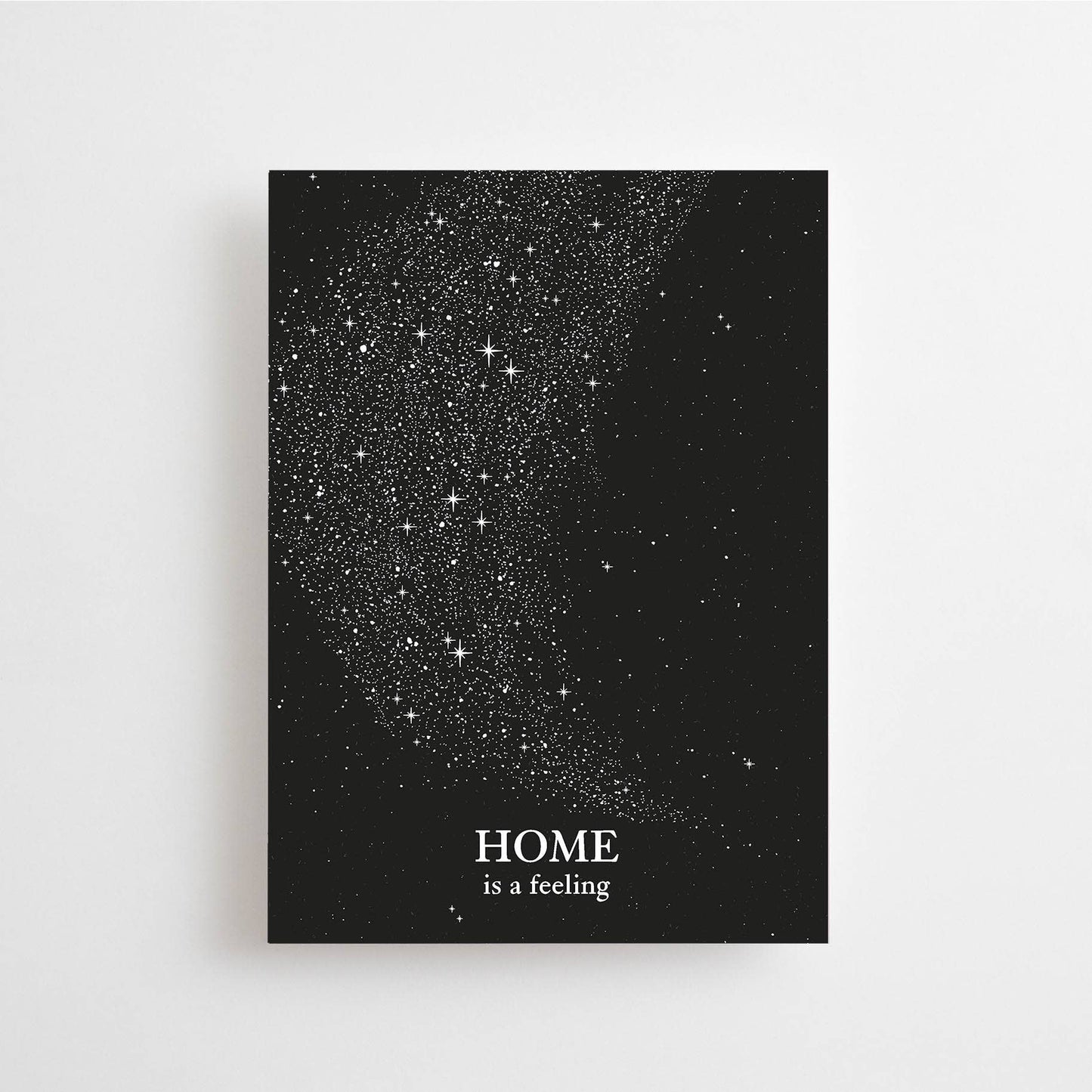 HOME IS A FEELING -  POSTCARD -