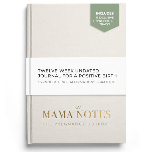 MAMA NOTES: PREGNANCY JOURNAL FOR POSITIVE BIRTH - MUM GIFT