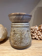 Soapstone Oil Burner — Tree of Life
