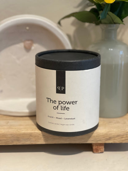 The Power of Life Natural Soy Wax Scented Crystals Candle 500g