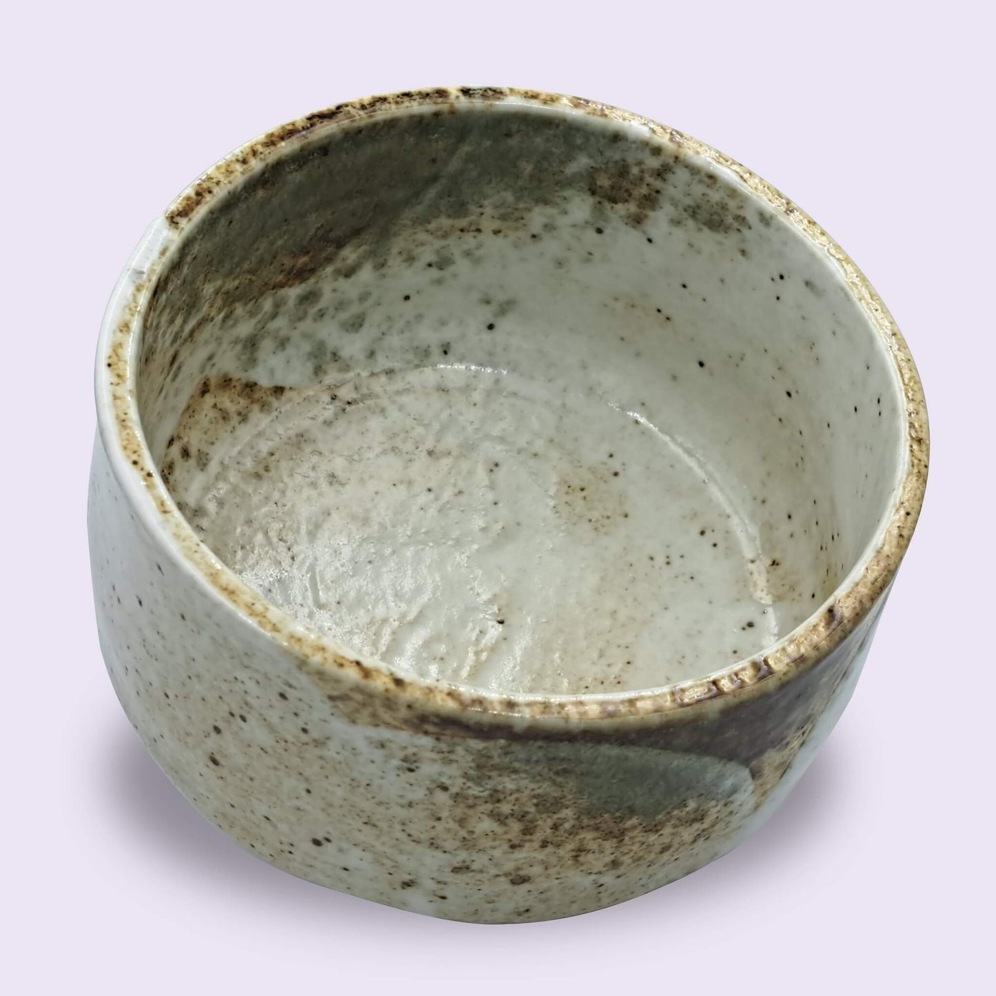 Japanese matcha bowl Chawan Yuki handmade in ceramic