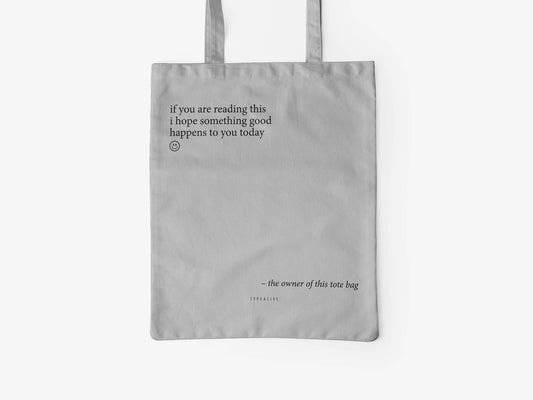 COTTON BAG SOMETHING GOOD