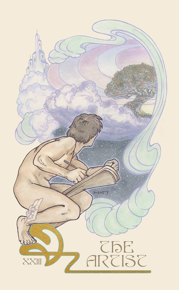 Ethereal Visions Illuminated Tarot Cards