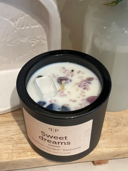 Sweet Dreams Natural Soy Wax Scented Crystals Candle 500g