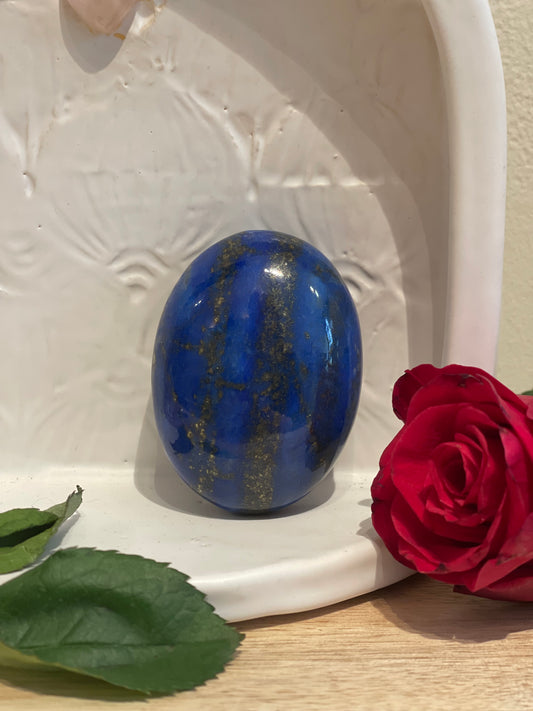 Lapis Lazuli Crystal Third Eye and Throat Chakra