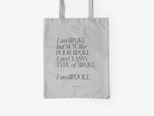 COTTON BAG BROQUE