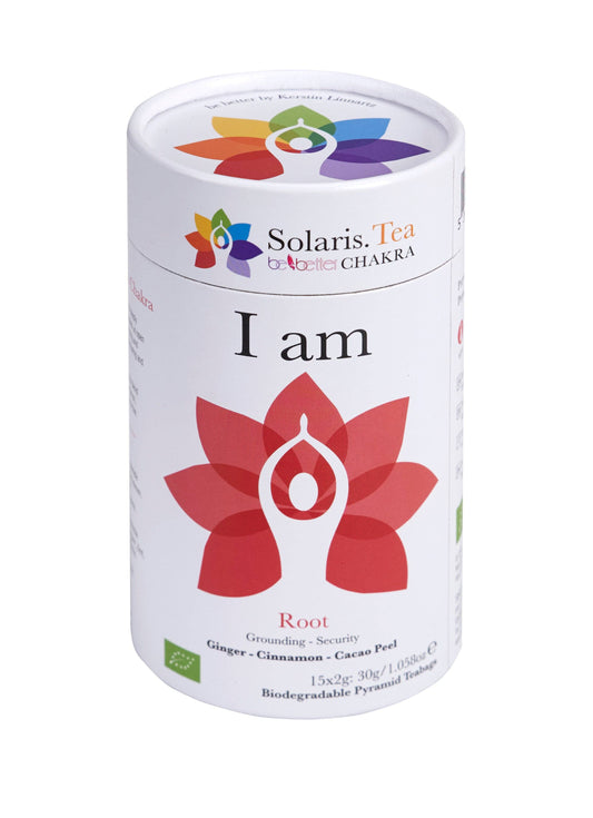 I Am - Root Chakra, 15x2g Pyramid Tea Bags Organic