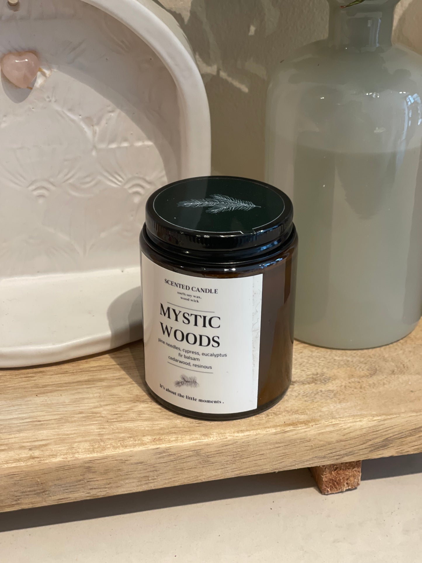 Mystic Woods Soy Wax Natural Scented Candle