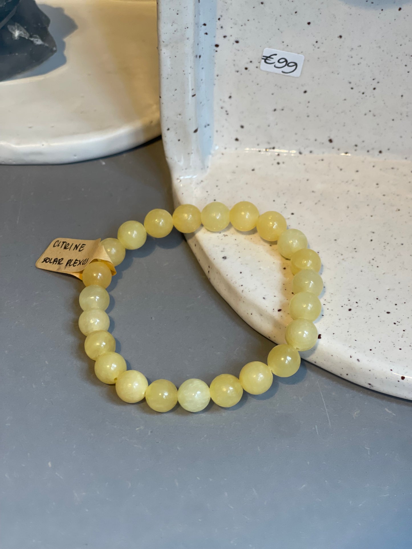 Citrine Crystal Bracelet Solar Plexus Chakra