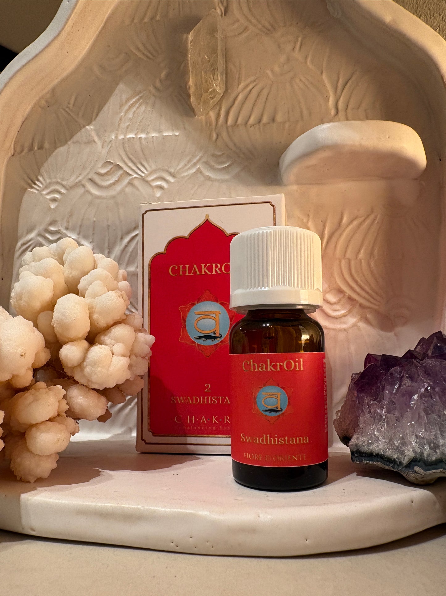 Sacral Chakra Swadisthana Chakroil Fiore D'Oriente, 10 ml