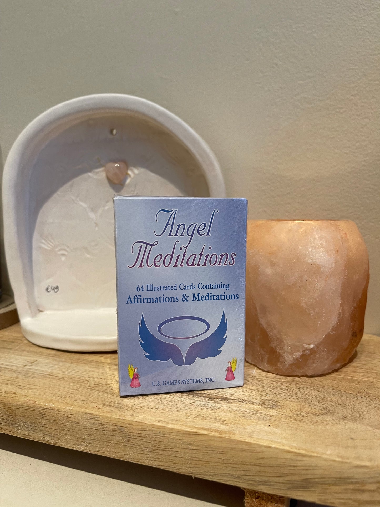 ANGEL MEDITATION AFFIRMATIONS CARDS DECK US GAMES SYSTEMS