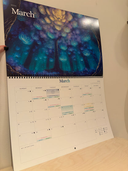 Moon Omens 2026 Calendar Astrology Moon Cycles and More