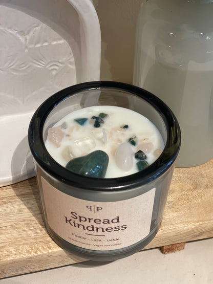 Spread Kindness Natural Soy Wax Scented Crystals Candle 500g
